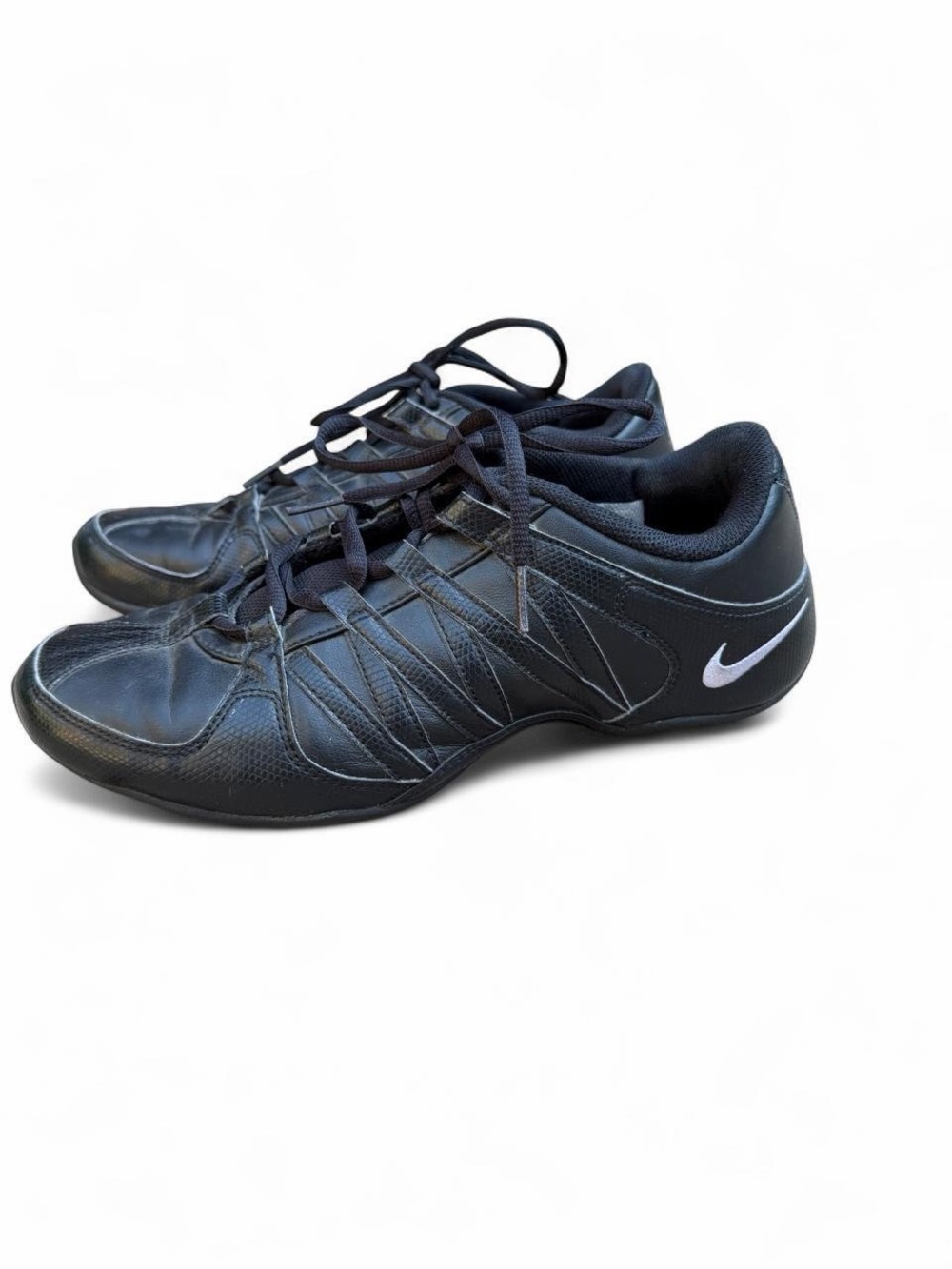 Vintage Nike Musique IV 4 Dance Cheer Black Leather Sneakers